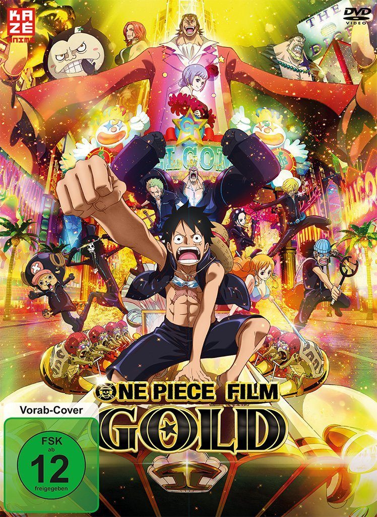 One Piece Film Gold DVD