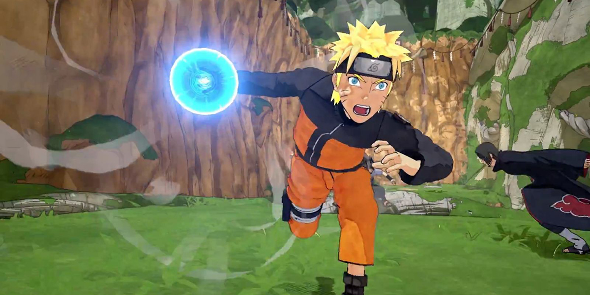 Naruto mit Rasengan