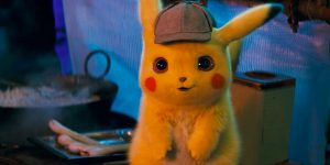 Das Pokémon Pikachu aus dem Live-Action-Film «Pokémon: Meisterdetektiv Pikachu»