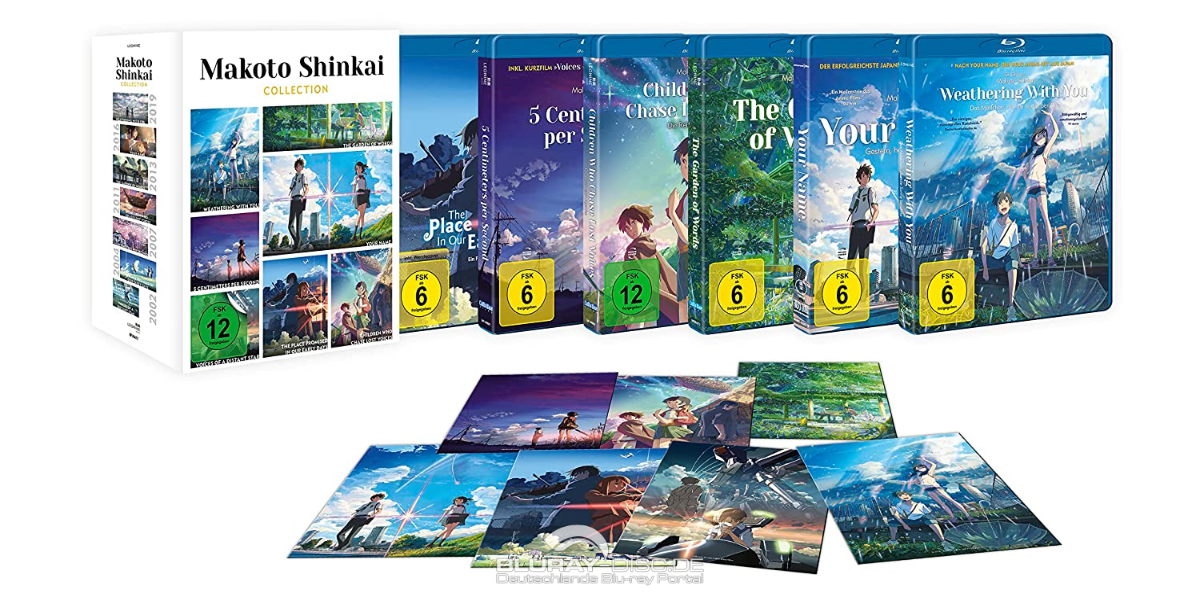 #Makoto Shinkai Blu-ray Collection announced